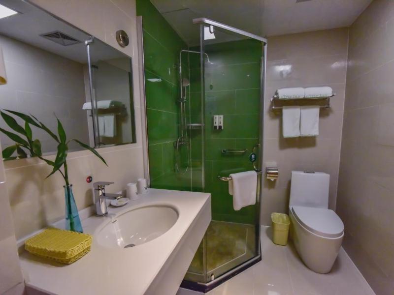 GreenTree Inn Huanggang Qichun County Ouyada Square Express Hotel Bagian luar foto