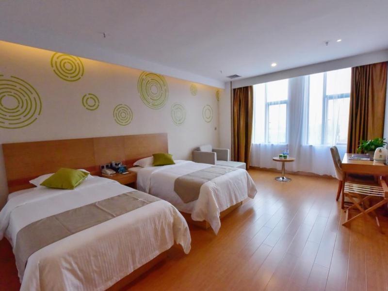 GreenTree Inn Huanggang Qichun County Ouyada Square Express Hotel Bagian luar foto