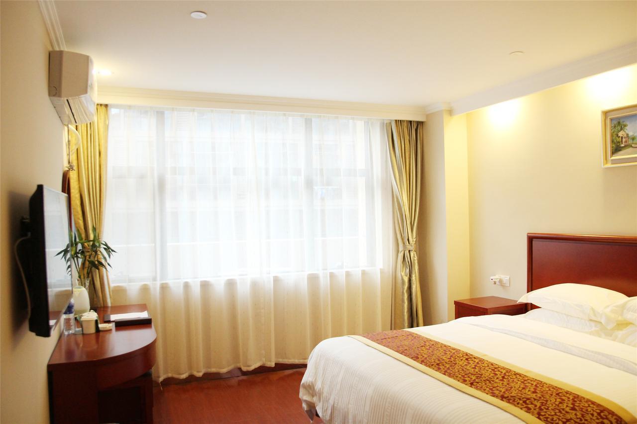 GreenTree Inn Huanggang Qichun County Ouyada Square Express Hotel Bagian luar foto